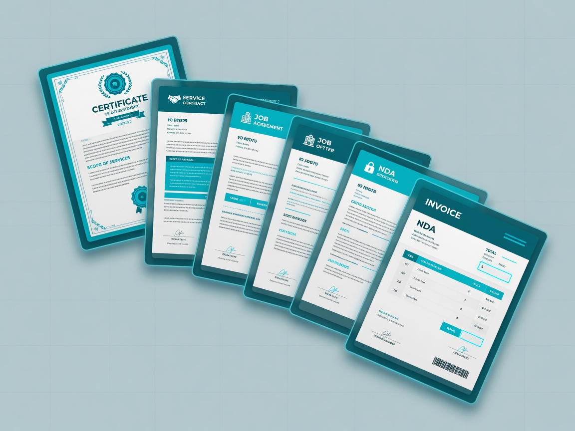 Modèles de documents