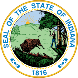 Great Seal of the State of Indiana